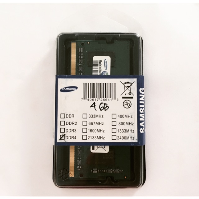 Memory Sodim Samsung DDR4 / 4 GB