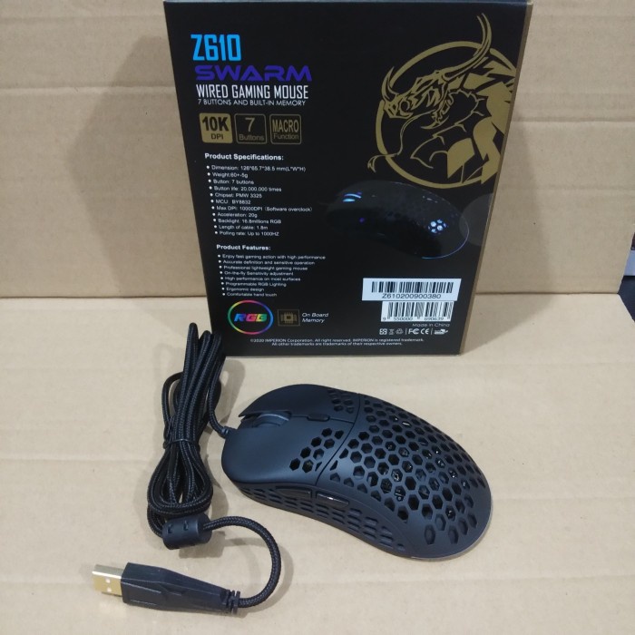 Imperion Mouse Gaming Z610 SWARM RGB