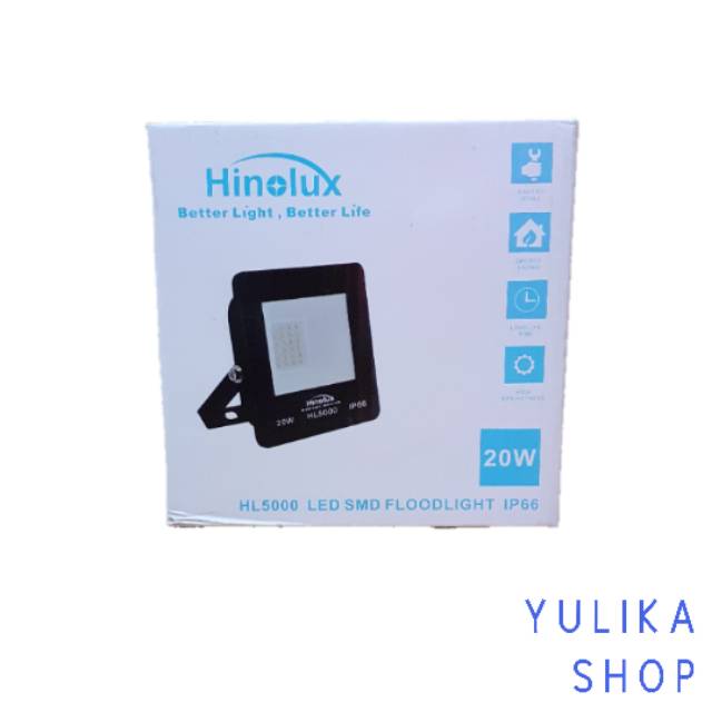 LAMPU SOROT TEMBAK OUTDOOR HINOLUX 10W &amp; 20W