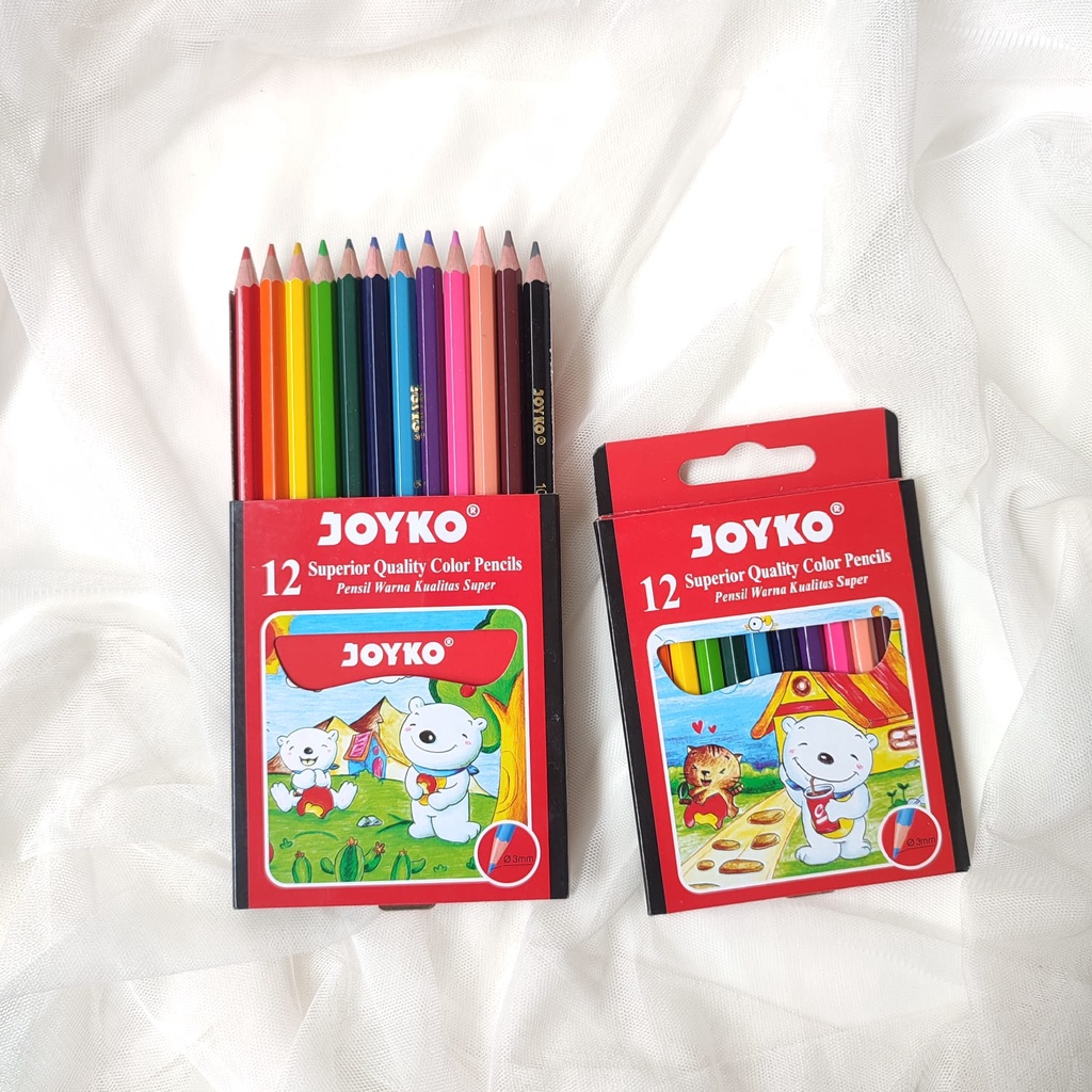 

Pensil Warna Joyko 12 pcs