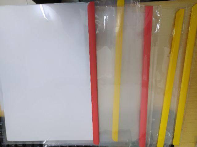 Rail Holder King Jim 502ga-10 /cover Clip Plastik Jilid / Pipe Jilid / Alat Jilid Ukuran A4