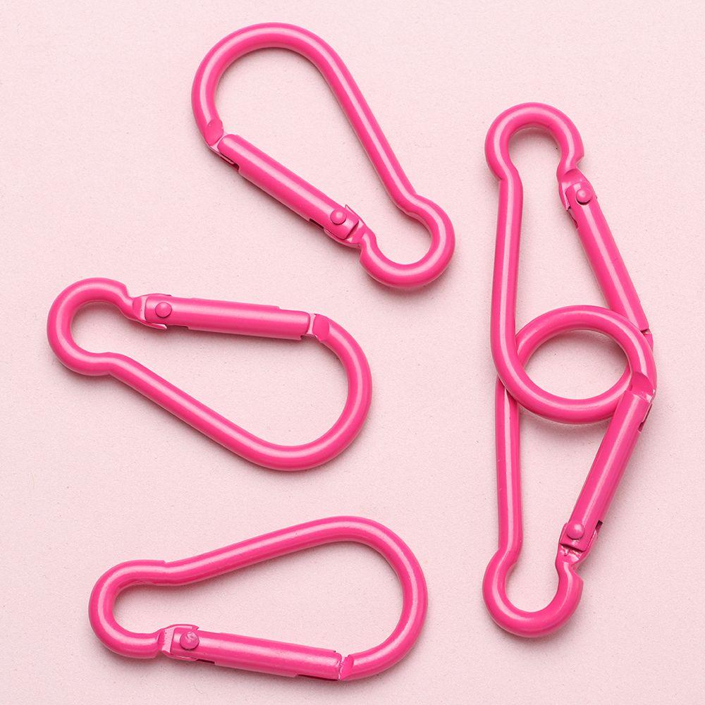 Nanas 5Pcs Tombol Panjat Kualitas Tinggi Peralatan Keselamatan Paduan Carabiner