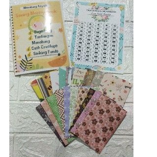 

PAKET SAVING MONEY BOOK + AMPLOP CHALLENGE 50/100