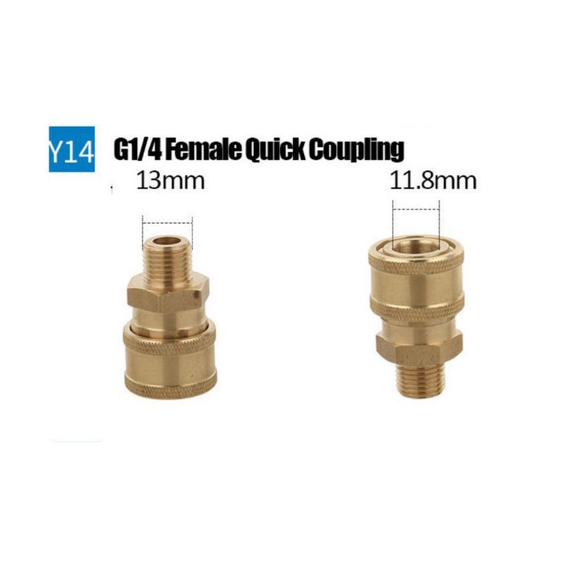sambungan quick coupling male thread G1/4