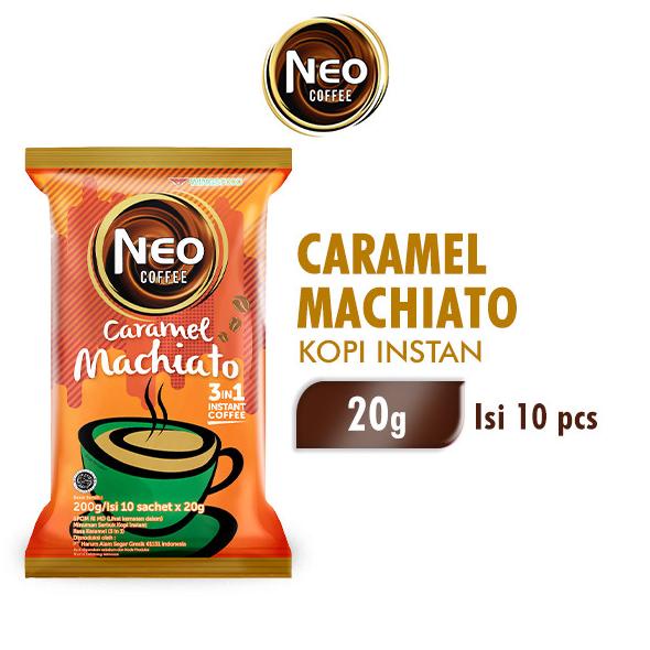 

Neo Coffee Kopi Instan Caramel Machiato 20 gr x 10 pcs
