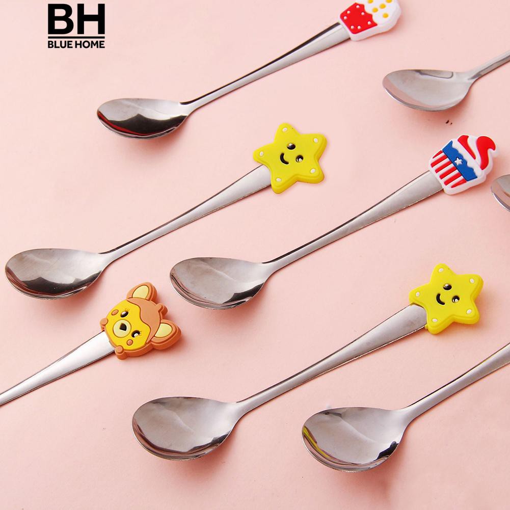 Sendok Es Krim Bahan Stainless Steel Desain Kartun Lucu Untuk Anak Sendok Es Krim Bahan Stainless Steel Desain Kartun Lucu Untuk Anak