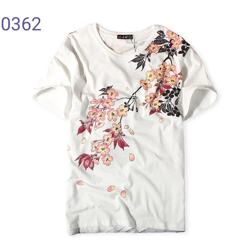 SK01 KAOS SUKAJAN IMPORT PRIA WANITA JEPANG KOREA HARAJUKU KOI ORIGINAL M-3XL JY19