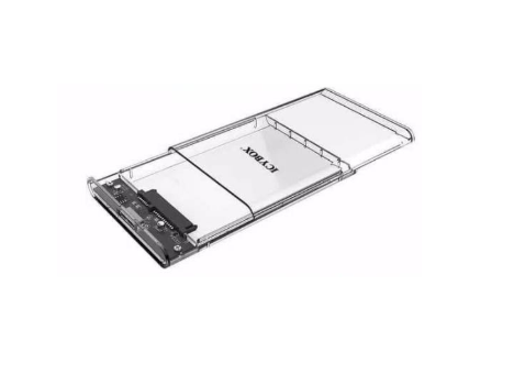 Casing HDD/SSD USB 3.0 Enclosure 2,5inch SATA Transparan