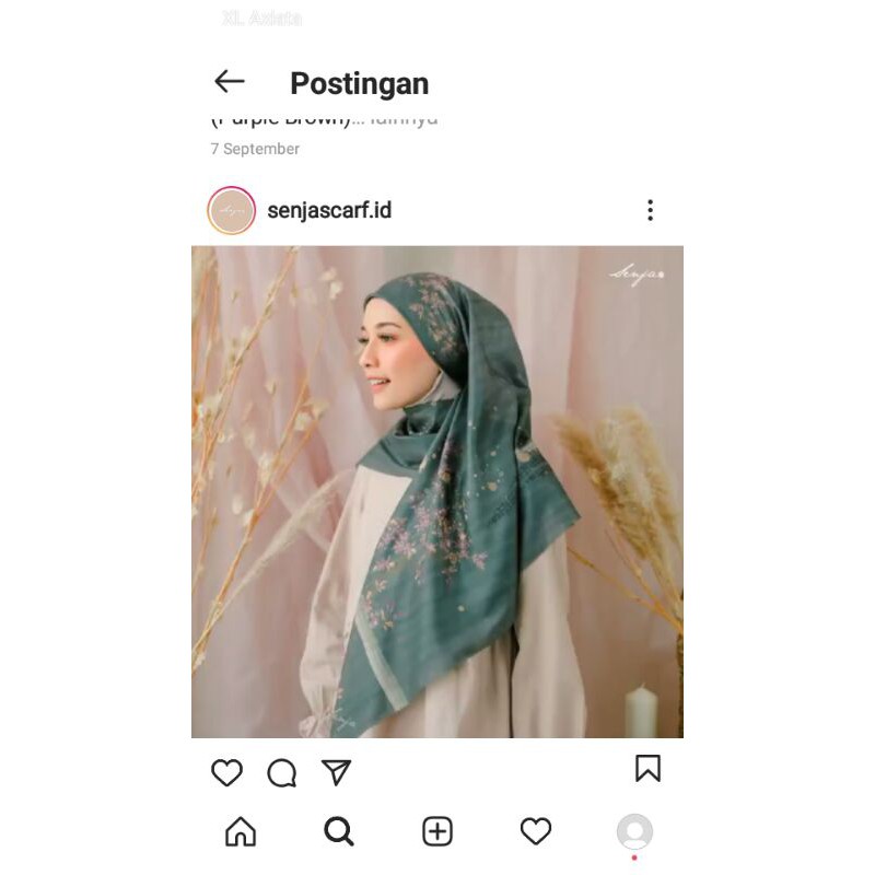

NEW Hana series green senjascarf.id lengkap dengan box