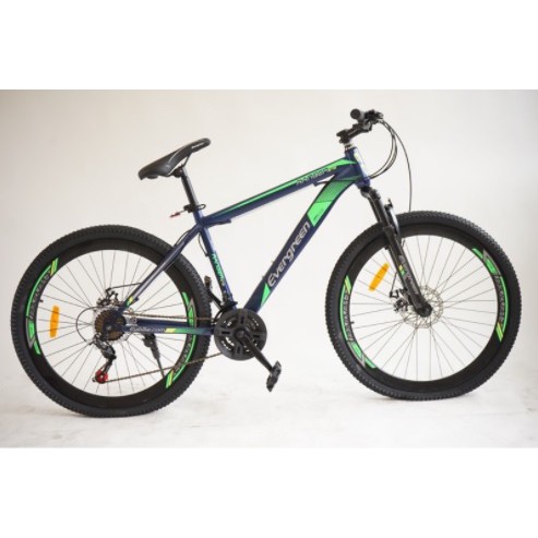Khusus Gojek/Grab Instan Sepeda Gunung MTB Evergreen Ranger 575 dan type 585 bisa roadbike 2021 27,5 inch ready stock limited-575 Blue Green