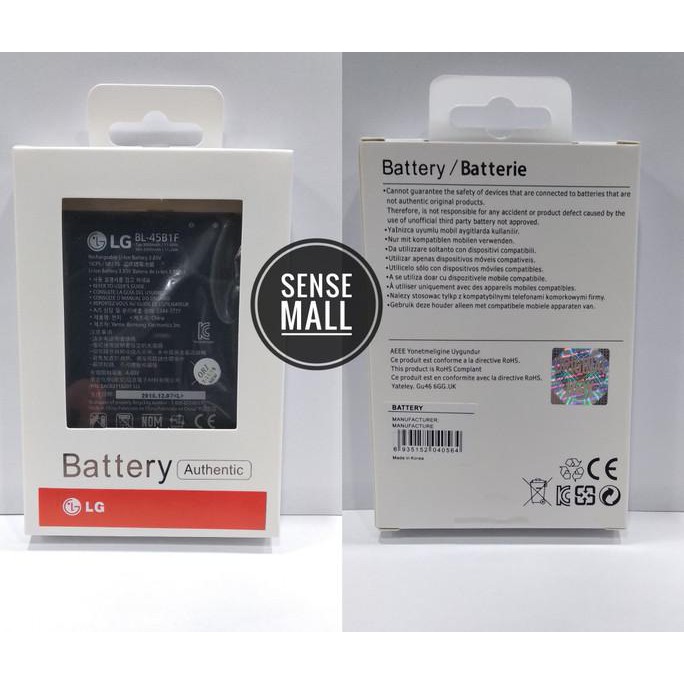BATT BATERAI BATTERY LG BL-45B1F / LG V10 ORIGINAL - Perak