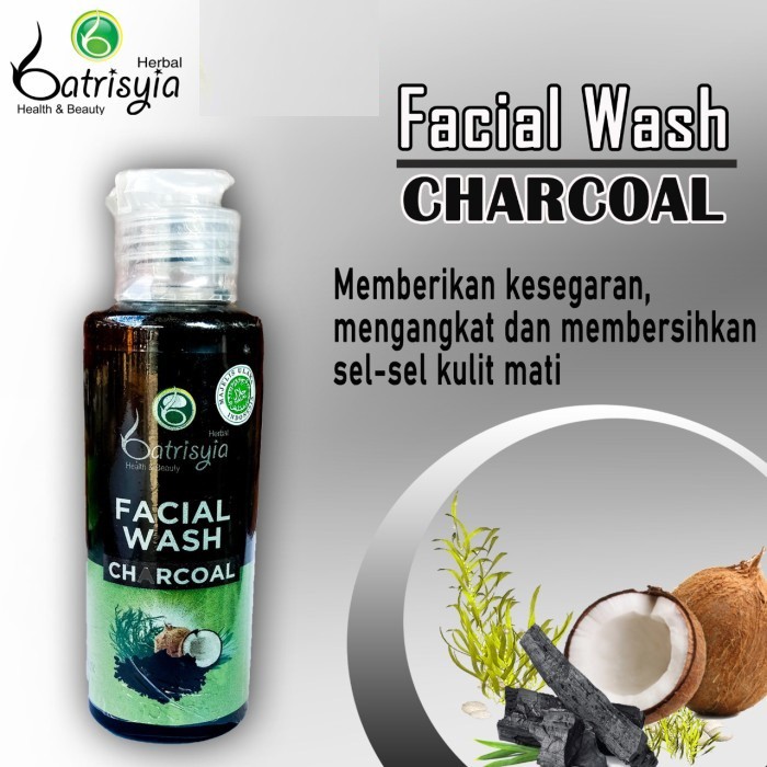 Batrisyia Facial Wash Charcoal 100 ml