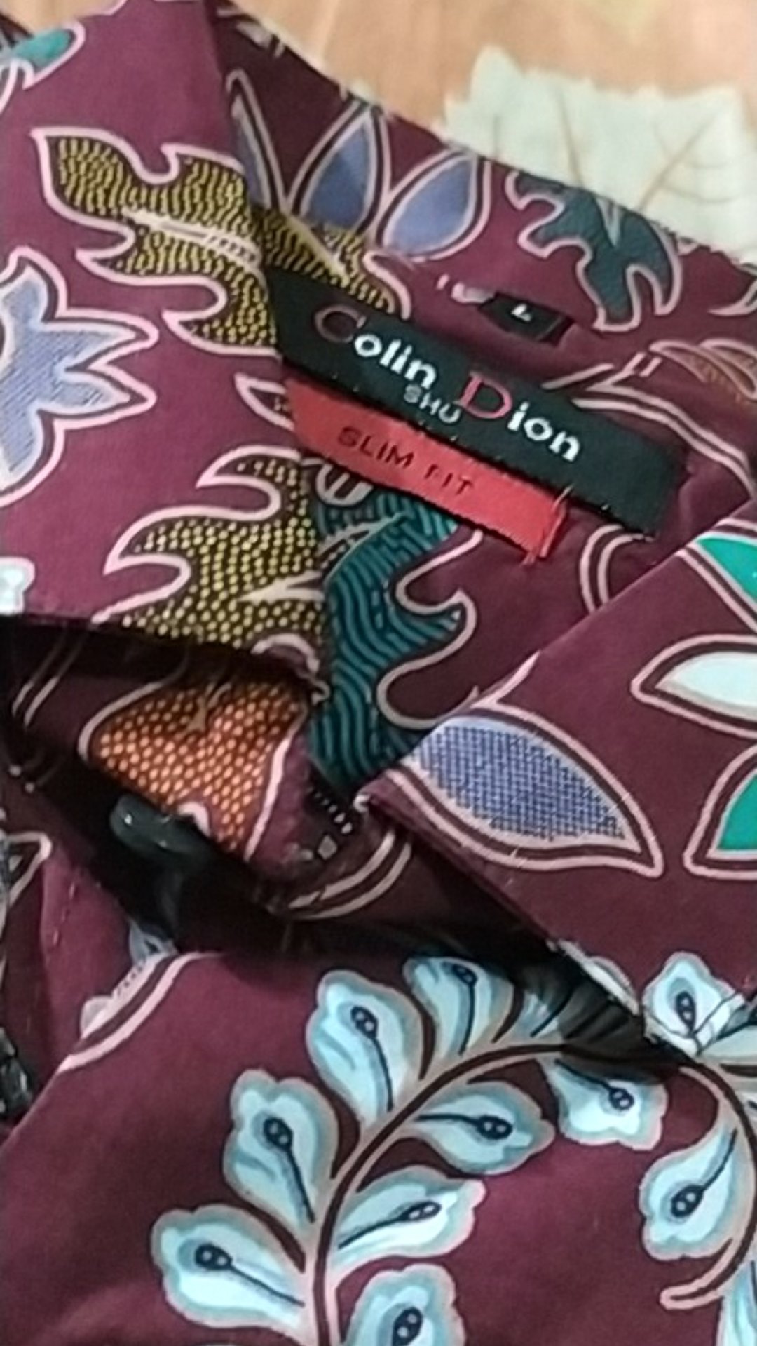 Kemeja Batik Pria Slim Fit Batik Pria Slim Fit Baju Batik Pria Fashion Pria Elegan Lbl612