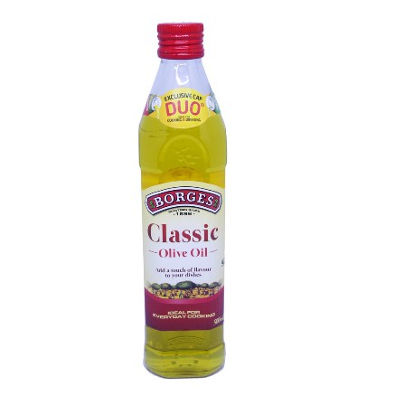 Borges Classic Olive Oil Pure Minyak Zaitun 500 ml Classic Olive Oil Pure Olive Oil Borges Minyak