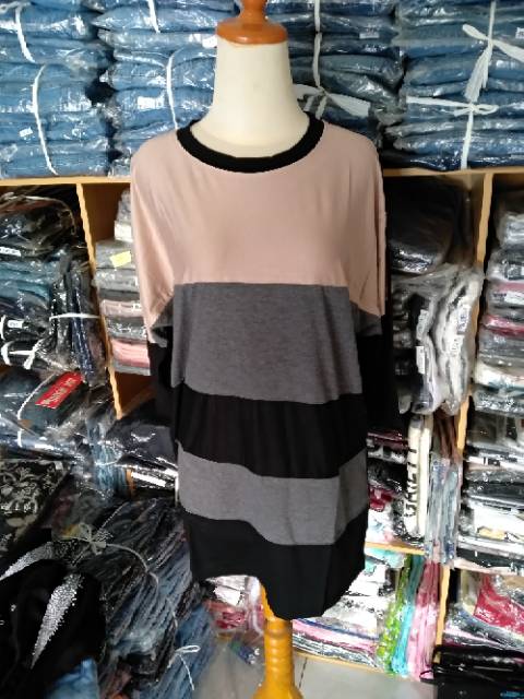 Blouse jumbo bigsize tiramisu panjangp