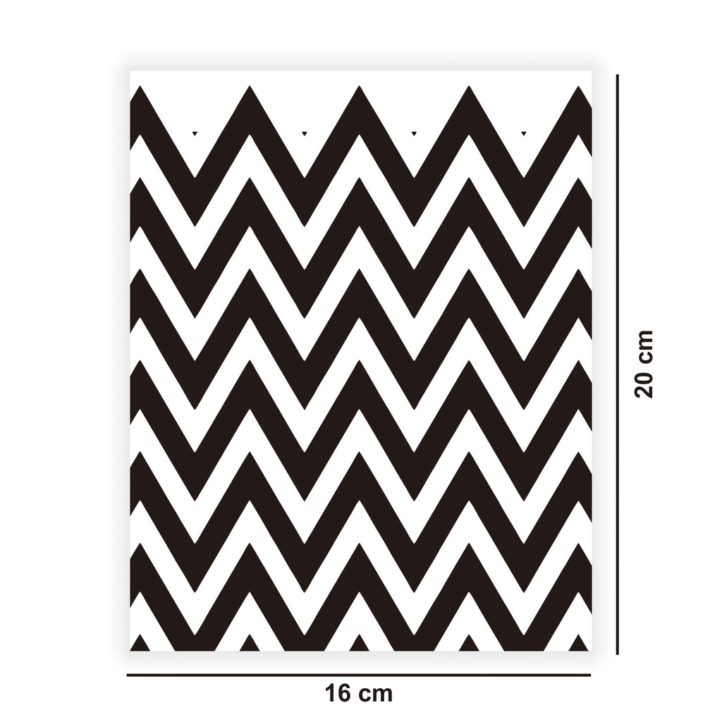 

10 Pcs Kantong Kertas Kraft Untuk Kemasan Motif Chevron