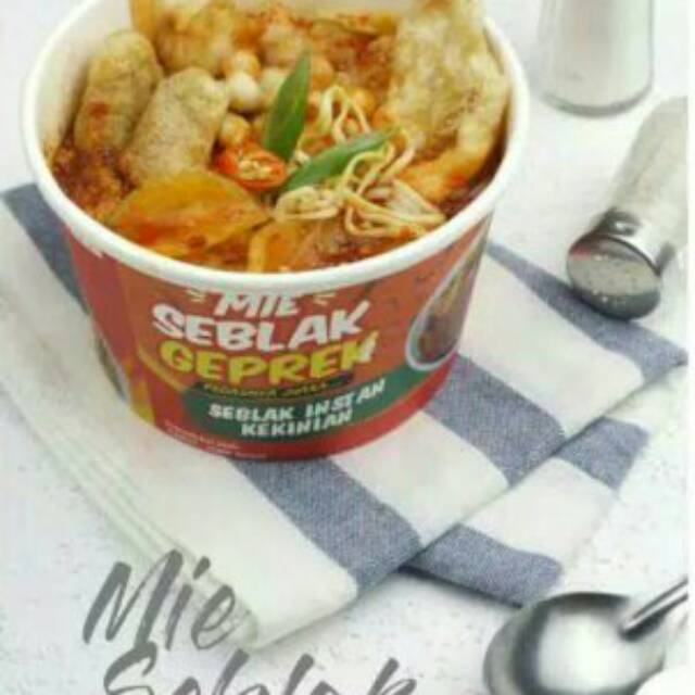 

Mie Seblak Geprek