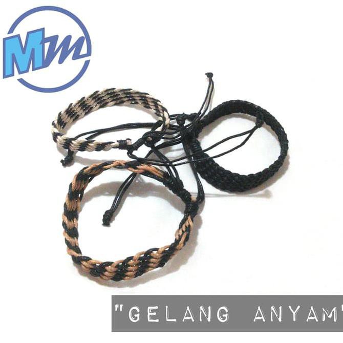 GELANG ANYAM KHAS JOGJA UNTUK PRIA & WANITA DISKON