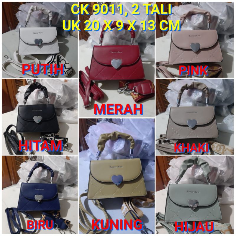 Tas fashion ck 9011&amp; 6091 import 2 tali uk 20 x 13 cm handbags selempang