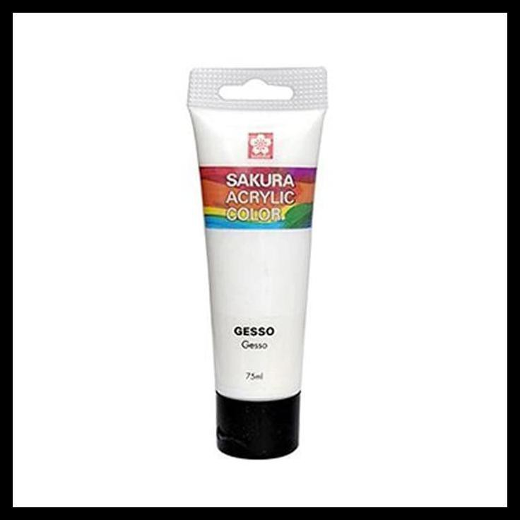 

TERBARU SAKURA ACRYLIC MEDIUM 75ML GESSO PERALATAN MELUKIS MURAH