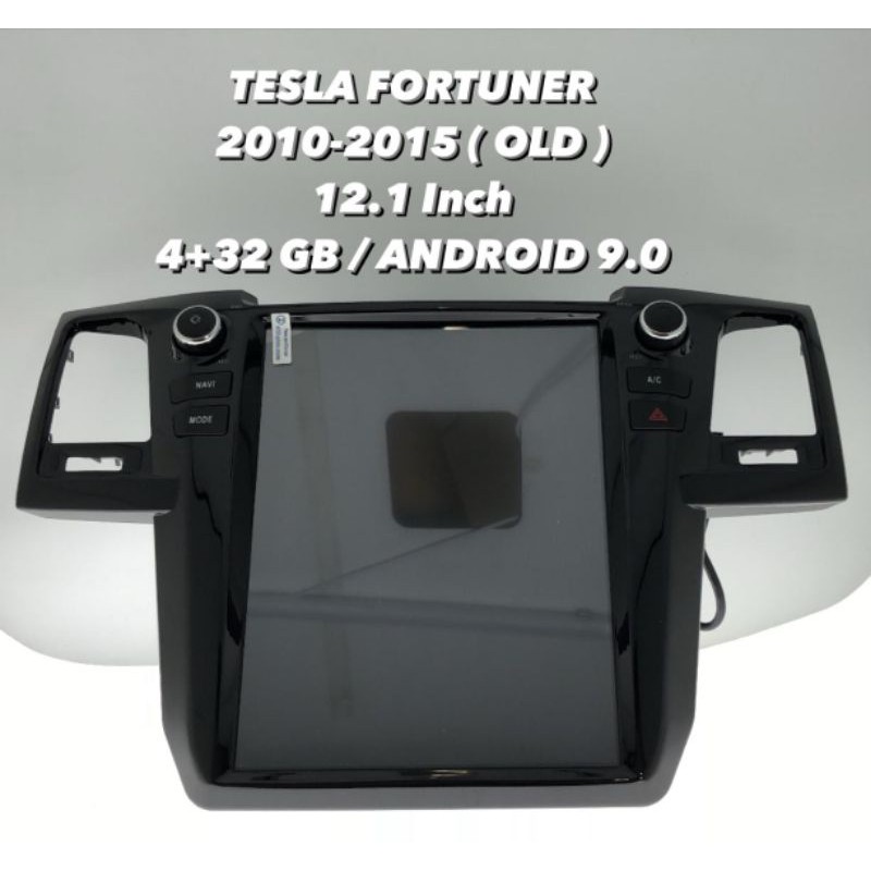 HEAD UNIT TESLA FORTUNER 2010 -2015 HEAD UNIT ANDROID TESLA 9.0 FORTUNER