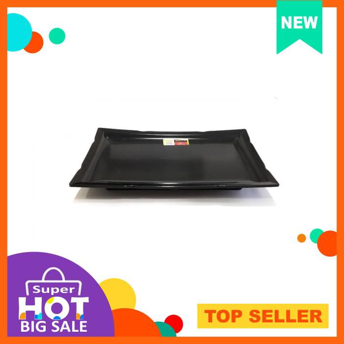 Piring Melamin Bento P2709 Hitam 9 Cm Golden Dragon