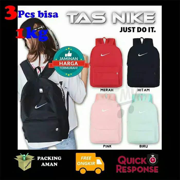 TAS RANSEL NIKE FULLFARE SIMPLY TAS RANSEL SPORT TAS RANSEL SEKOLAH - HITAM