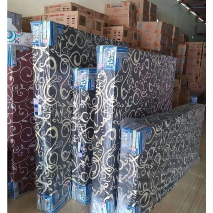 kasur busa royal foam 120x200x20 free bantal+guling
