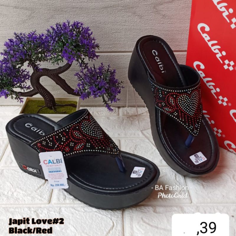 SANDAL WEDGES CALBI MODEL JEPIT #ORI