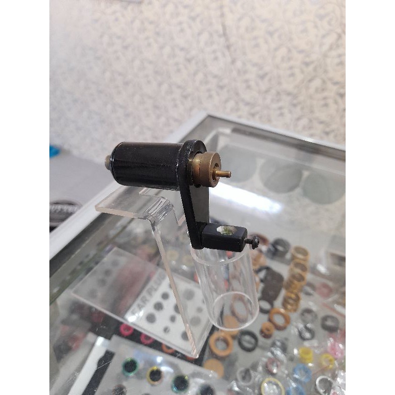 rotary body acrylic. black. mesin tattoo. rotary tattoo. jarum tattoo. tinta tattoo. karbon tattoo
