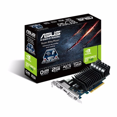 DISKON Asus GeForce GT 730 KEPLER 2GB DDR3 64 Bit GT730 SL 2GD3 BRK
