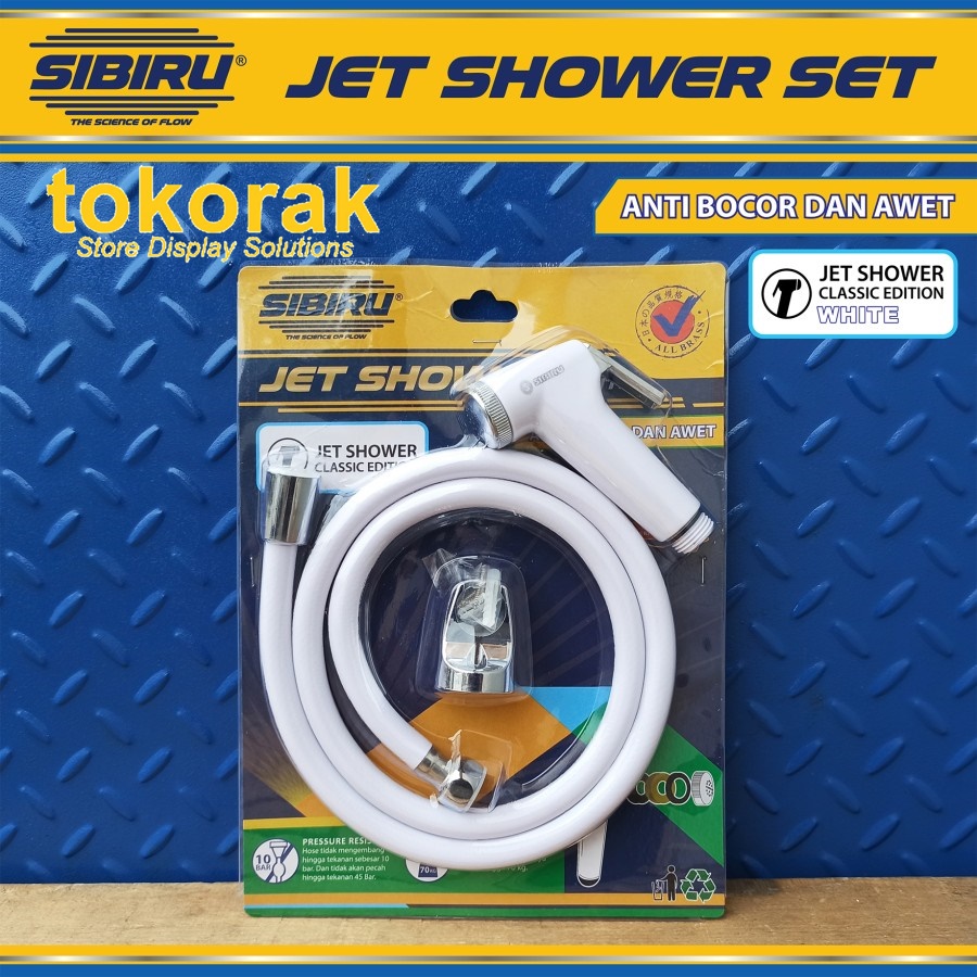 JET SHOWER SET BIDET HEAD CEBOK - SIBIRU SEMPROTAN TOILET CLOSET WC