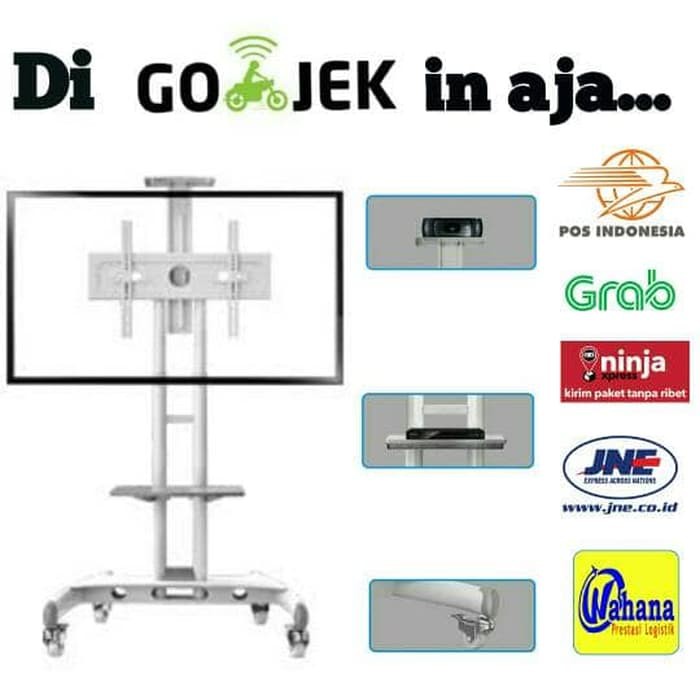 Bracket Stand TV WARNA PUTIH LIMITED EDITION 65&quot; AVA1600-60-1P