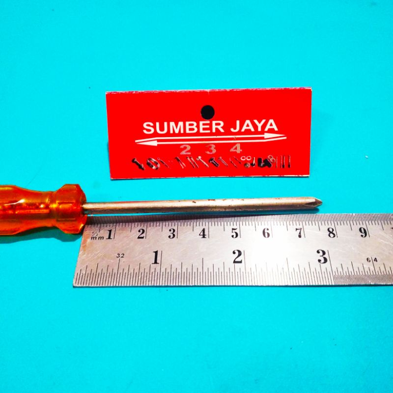 Obeng plus 3&quot;inch TERMURAH