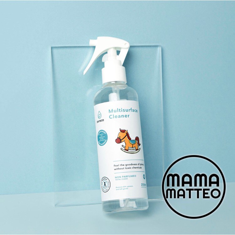 Pureco Multisurface Cleaner 250ml / Hand &amp; Surface Sanitizer 60 ml 250ml