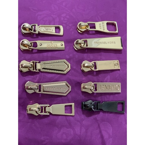 Kepala Resleting Tas dan Dompet Besi Tebal Kualitas Impor