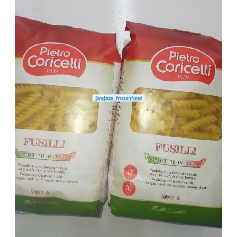 

PIETRO CORICELLI FUSILLI PRODOTTO IN ITALIA 500G