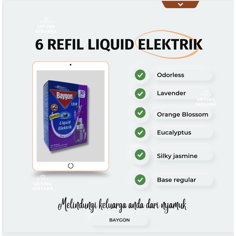 ♥️ UB ♥️ REFIL BAYGON LIQUID ELEKTRIK