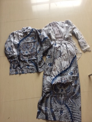 Maura Couple - Sania Ruflle Batik Couple Ori Couple Nafisa 2 Garansi Termurah Shopee - Modern Batik