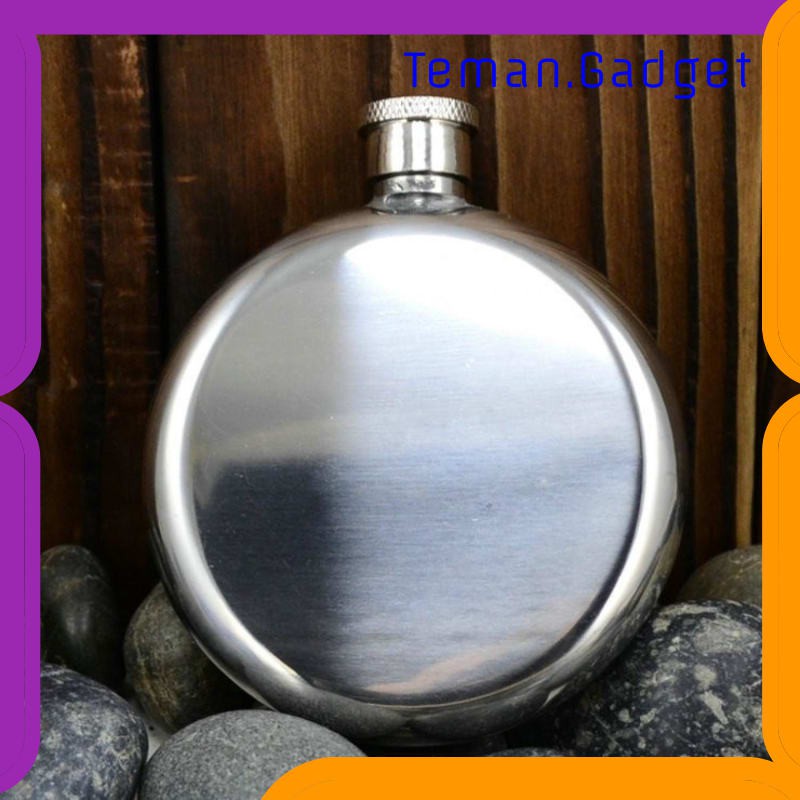 TG-FS122 Botol Minum Wine Bir Flask Hip Round Shape Stainless Steel 5oz