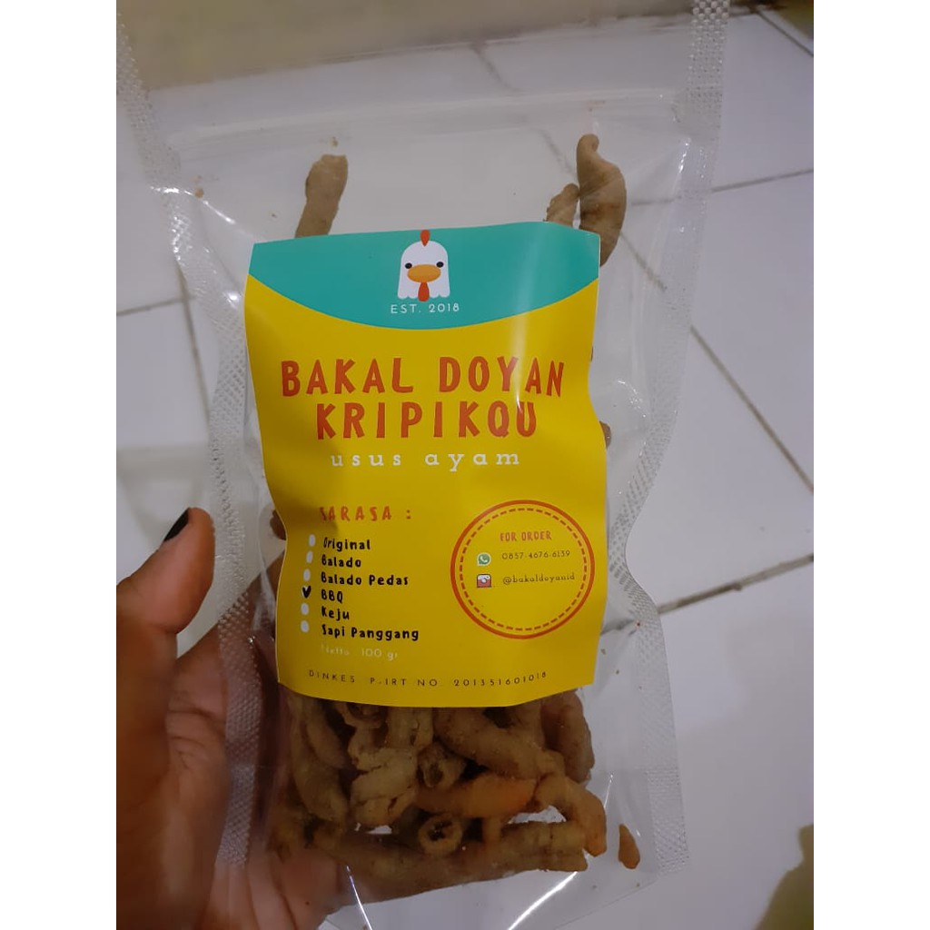 

Keripik Usus BBQ
