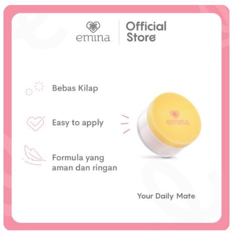 * NCC * Emina Daily Matte Powder Series Loose Powder Bedak Tabur Compact BB Cream Cushion