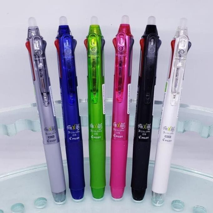 

TURUN HARGA PILOT FRIXION CLICKER 3 IN 1 / 1 PULPEN 3 WARNA - Hitam DR363
