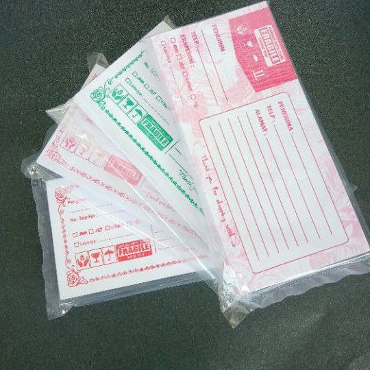 

label pengingiriman olshop