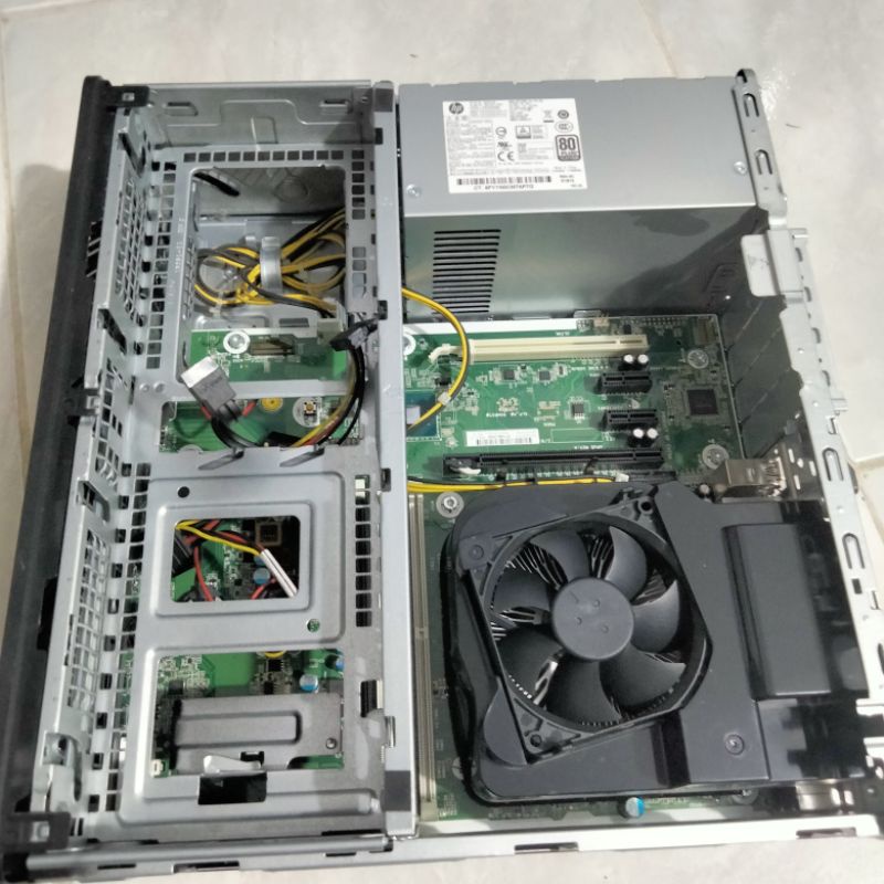 Kosongan barebone CPU built up HP EliteDesk SFF 800 G3 socket 1151 support Gen 6 Gen 7