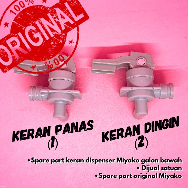 KERAN KRAN DISPENSER MIYAKO WDP 200 300 ORIGINAL