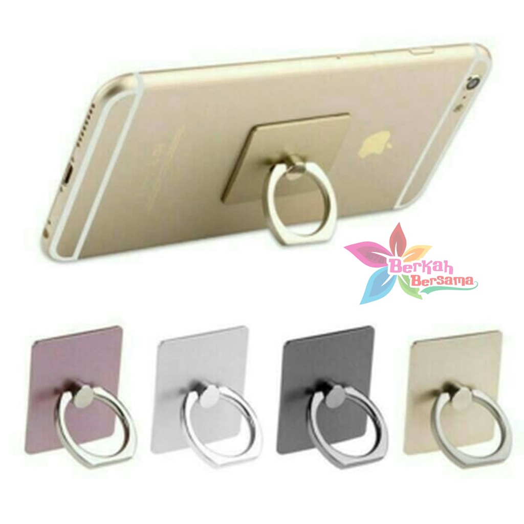 RT16 iRING RING STAND HP POLOS CINCIN PENYANGGA PEGANGAN HANDPHONE UNIVERSAL BB5950