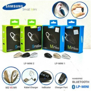 HEADSET HANDSFREE BLUETOOTH SAMSUNG LP MINI 01 02 BLUETOOTH EARPHONE