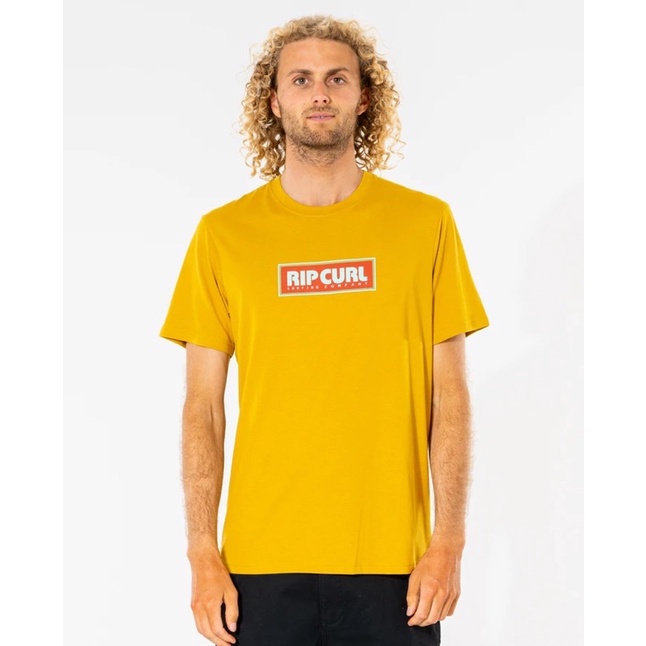 Kaos Ripcurl Big mumma icon tee mustard