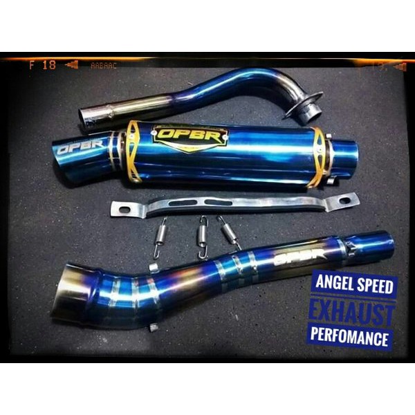 knalpot blumon opbr racing pnp jupiter vega shogun smash supra vixion fu sonic jup mx dll ada